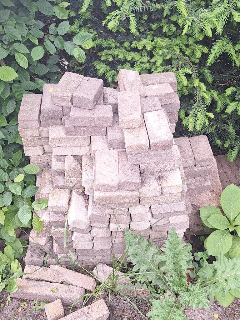 Getrommelde terrasstenen, Ophalen, Gebruikt, 5 tot 10 m², Beton