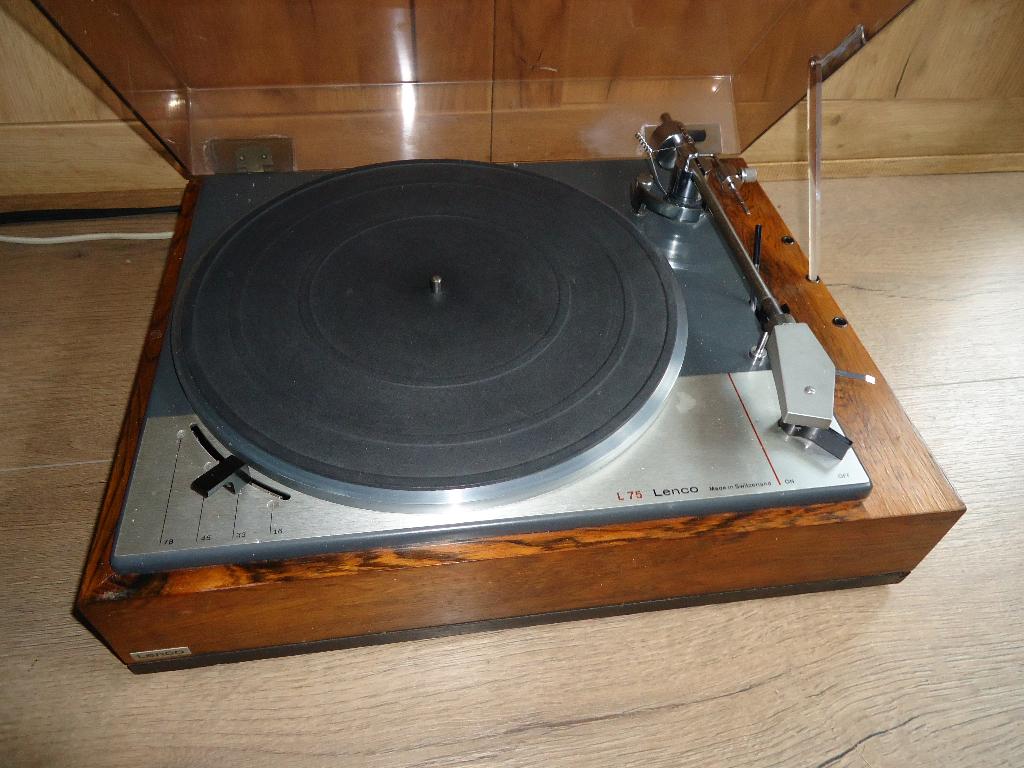 Lenco L75, Refurbished, Pitch-regelaar, Platenspeler, Ophalen