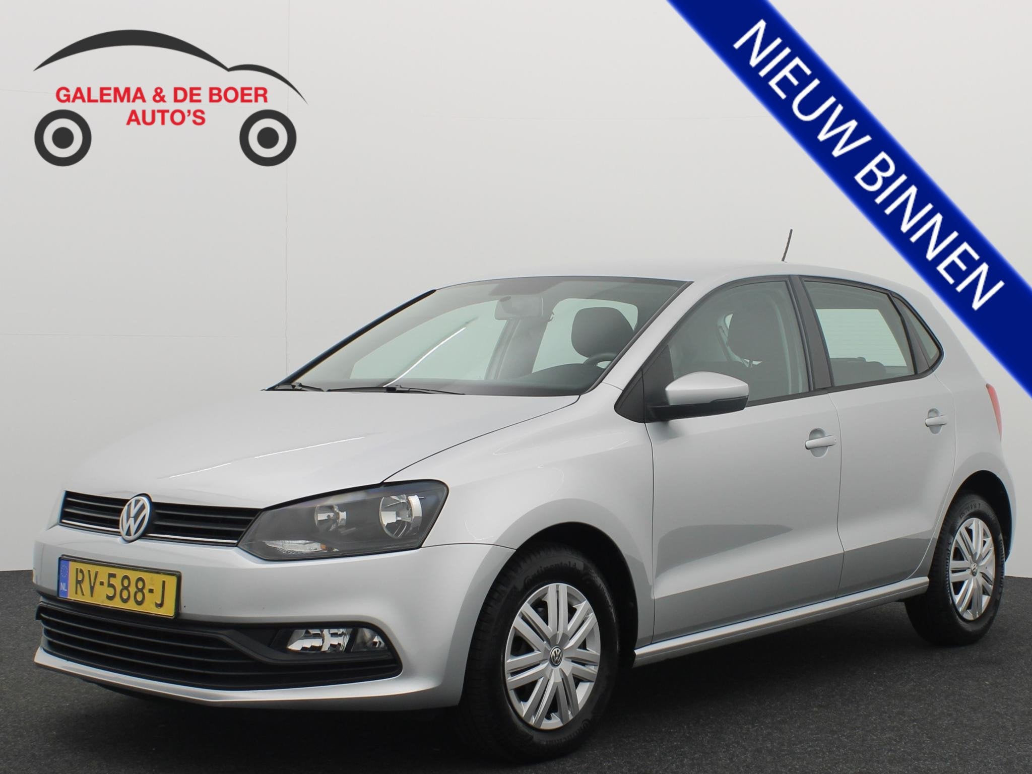 Volkswagen Polo 1.0 Comfortline AIRCO / BLUETOOTH / ELEK RAM, Auto's, Stof, Start-stop-systeem, Bedrijf, Handgeschakeld