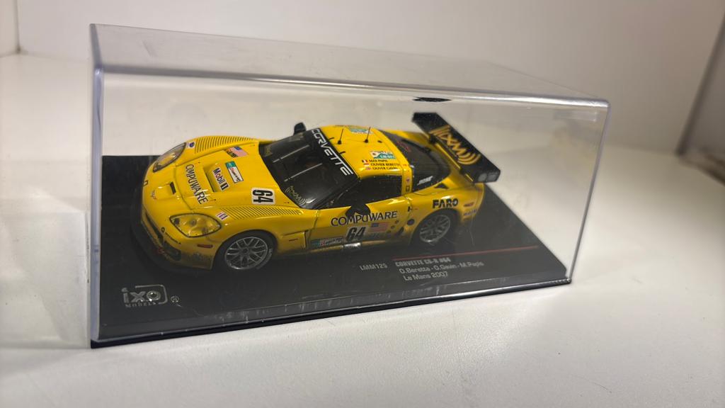 Chevrolet Corvette c6-r #64 le mans 2007 ixo 1.43, Hobby en Vrije tijd, Modelauto's | 1:43, Zo goed als nieuw, Auto, Overige merken