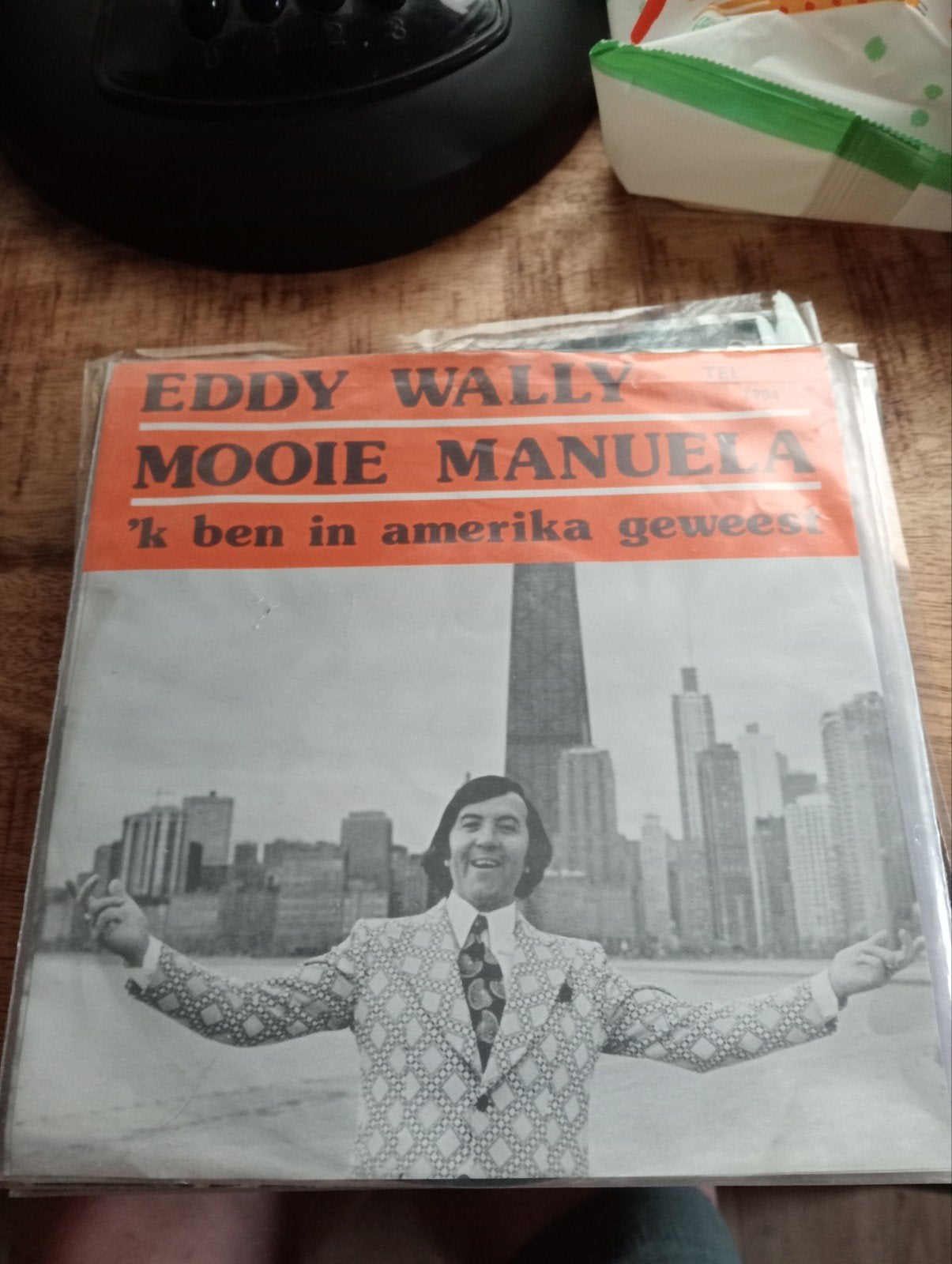 Eddy Wally - mooie manuela, Ophalen of Verzenden