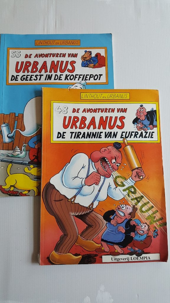 stripboeken Urbanus, Gelezen, Ophalen of Verzenden, Urbanus, Meerdere stripboeken