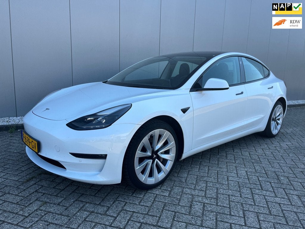 Tesla Model 3 Long Range AWD 75 kWh/ SOH 93.3 %, Auto's, Tesla, Bedrijf, Te koop, Model 3, 4x4, ABS, Airbags, Airconditioning