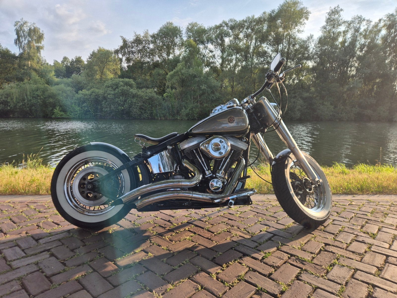 Harley Davidson softail bobber '86, Motoren, 2 cilinders, Occasion, 1340 cc, Chopper