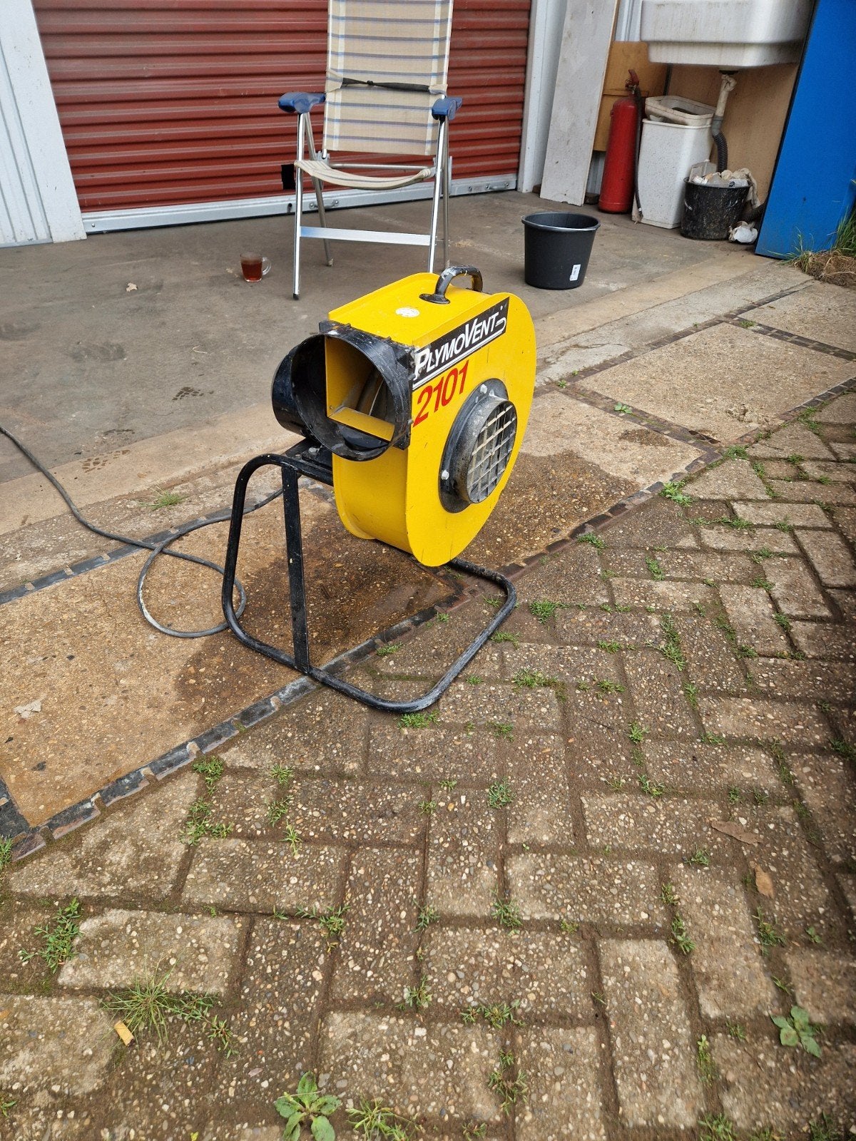 Plymovent afzuigmotor draagbaar, Doe-het-zelf en Verbouw, Gereedschap | Lasapparaten, Ophalen of Verzenden, Minder dan 150 ampère