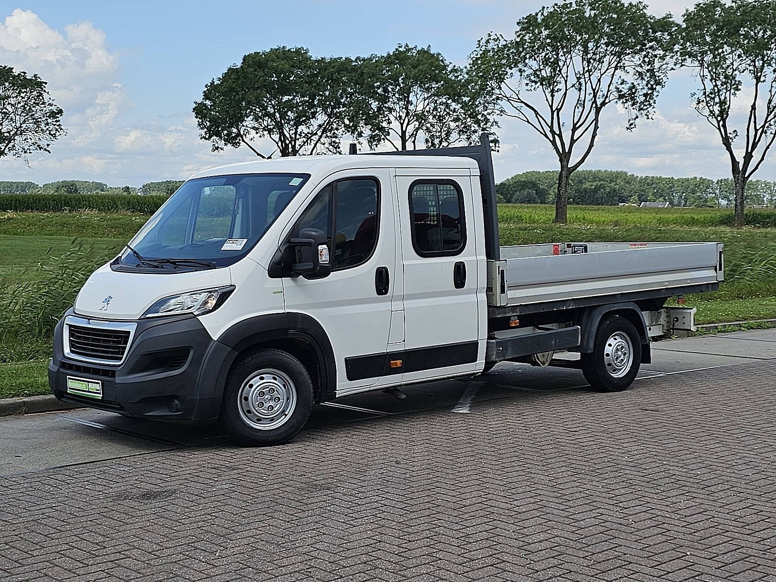 PEUGEOT BOXER 2.0 l3 open-laadbak dc!, Achterwielaandrijving, Gebruikt, Euro 6, 4 cilinders