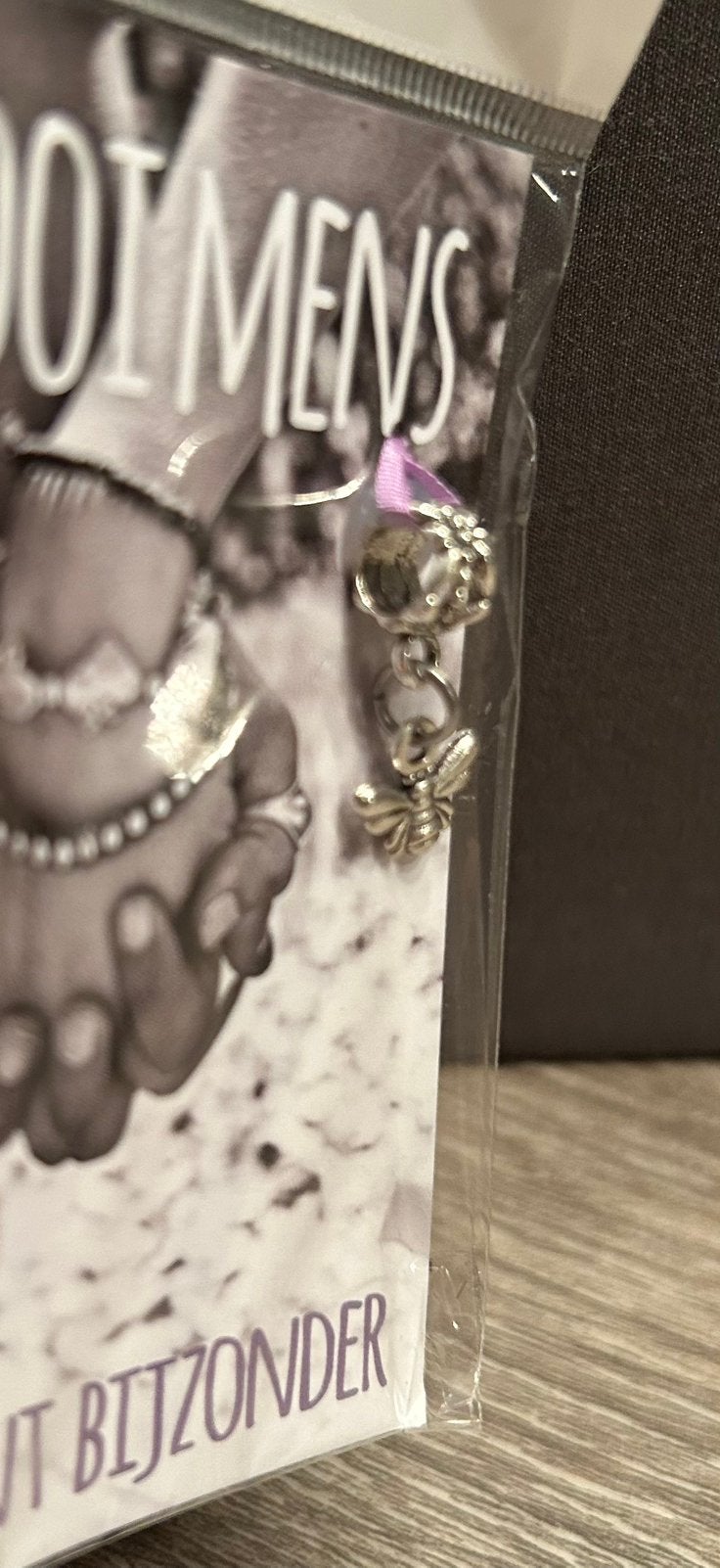 Bedel vlinder / uitbreiden armbandje, Ophalen of Verzenden, Zo goed als nieuw