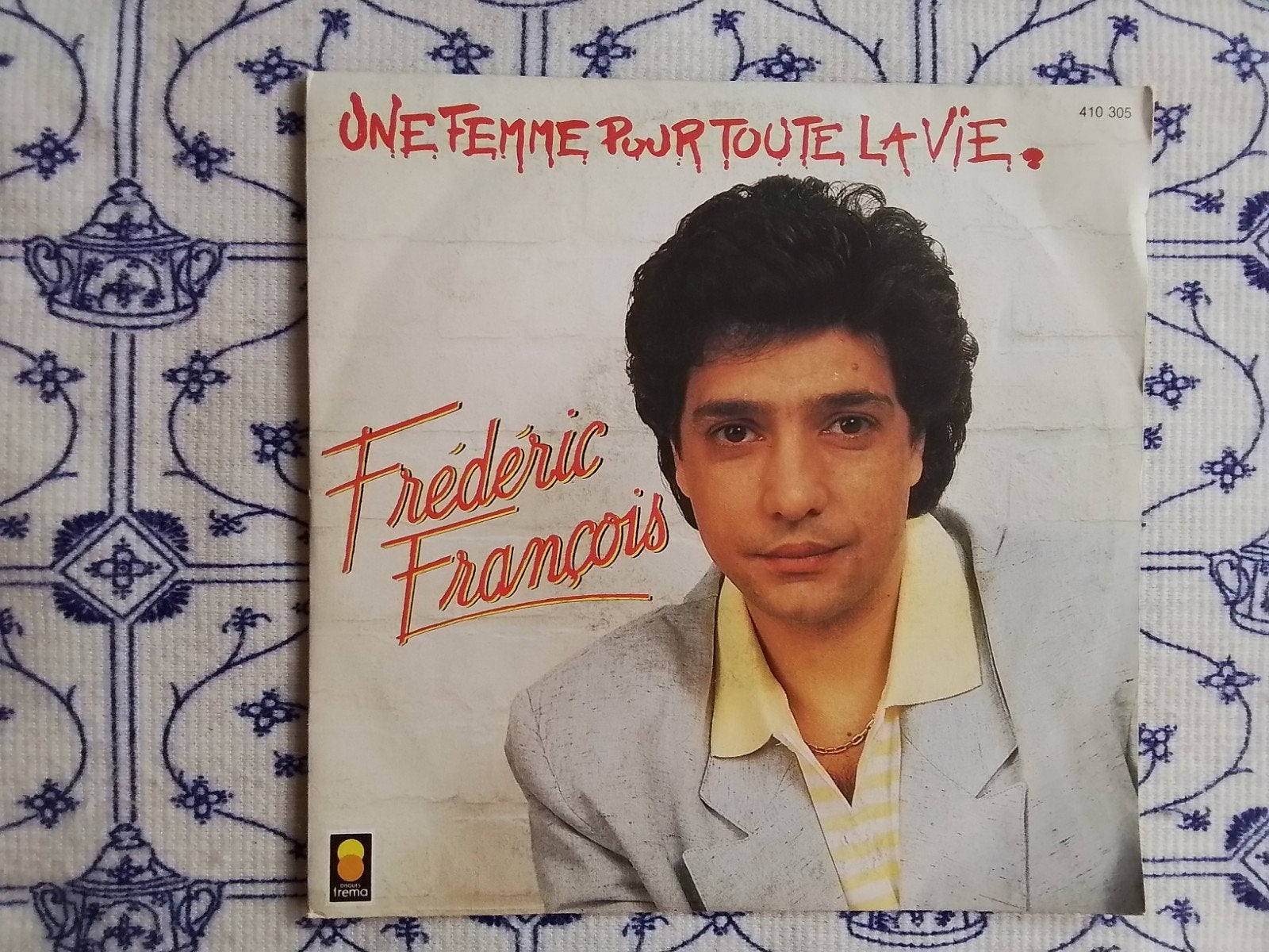 Frédéric françois         Une femme pour toute la vie, Ophalen of Verzenden, Zo goed als nieuw, 7 inch, Pop