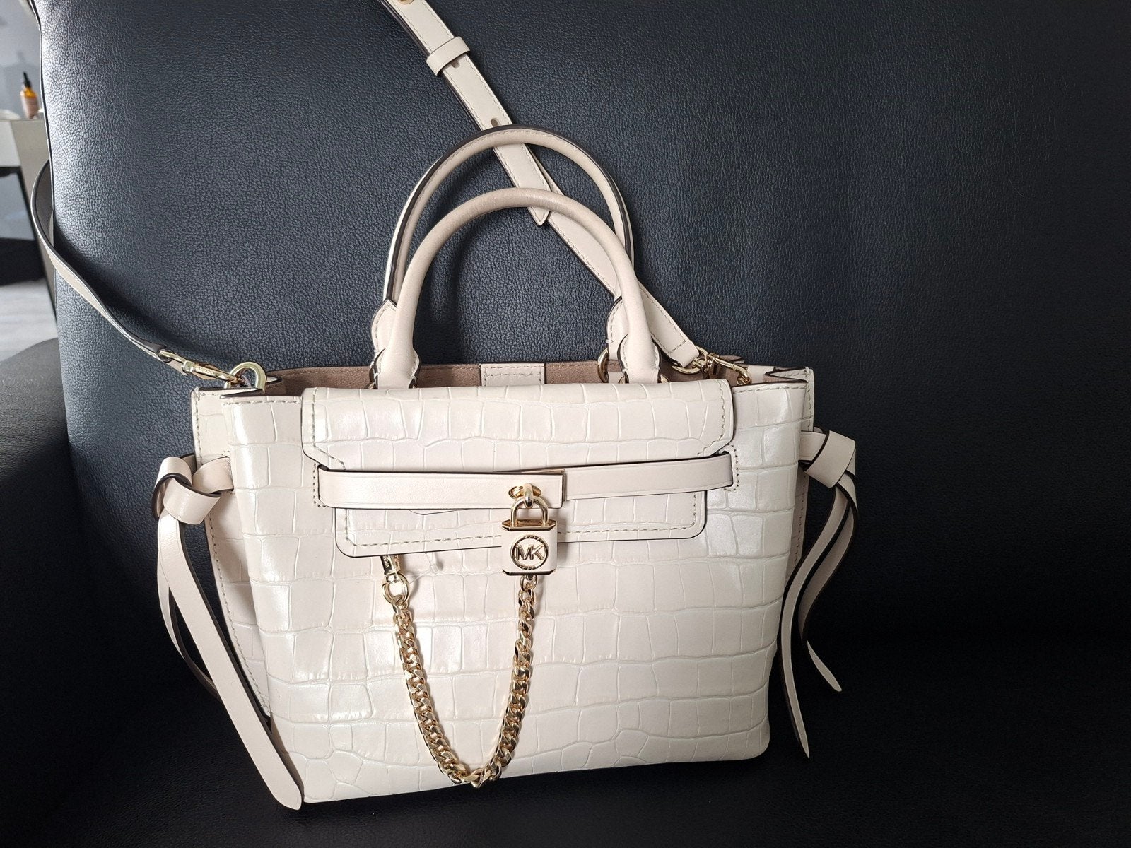 michael kors tas, Ophalen, Zo goed als nieuw, Zwart, Handtas