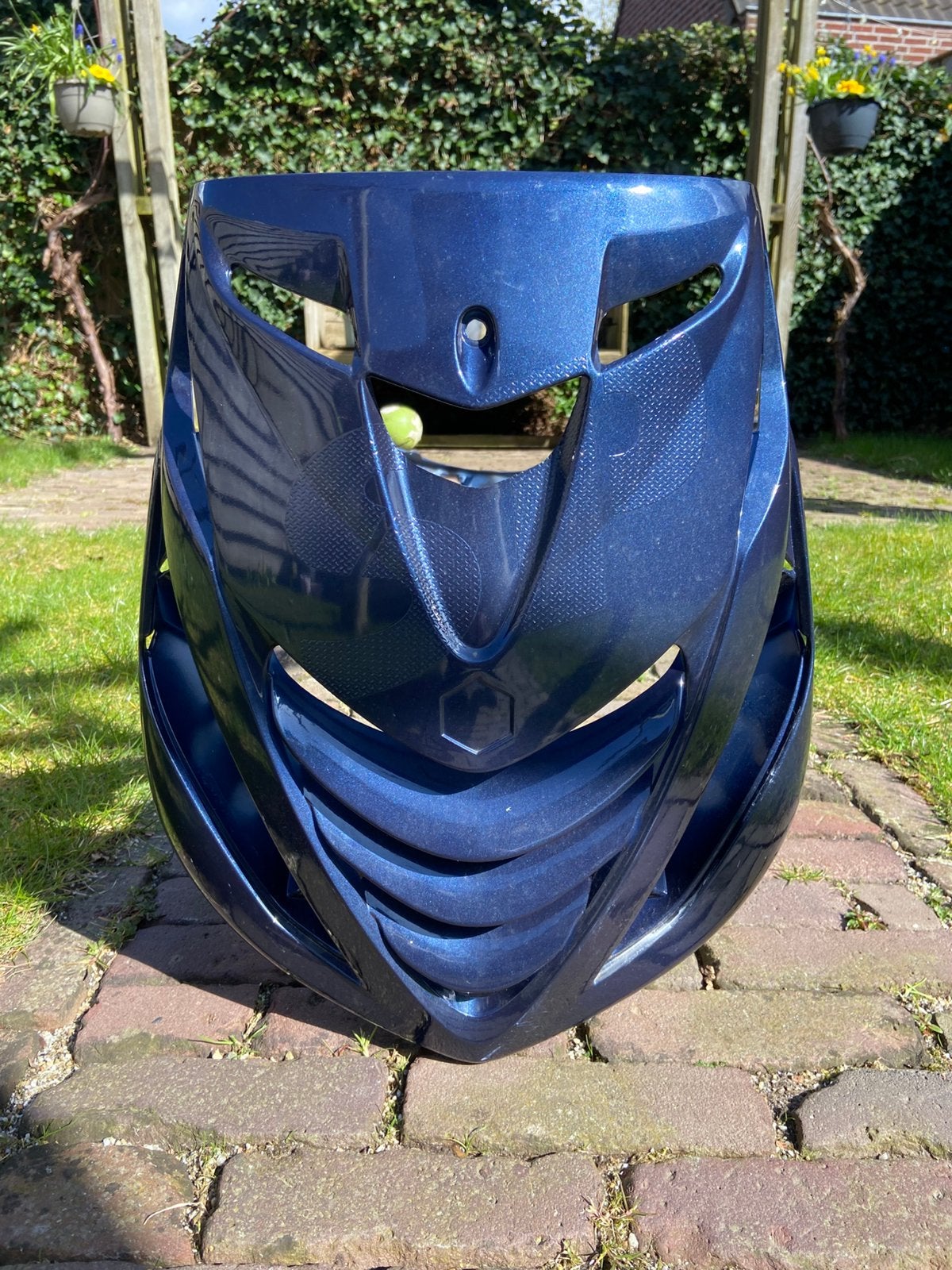 Kappen Piaggio Zipp - blauw metalic, Ophalen of Verzenden, Gebruikt, Kap, Piaggio