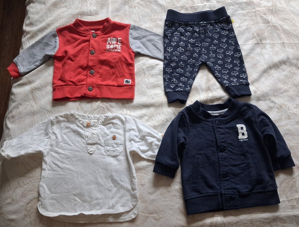 Jongens babykleding maat 56 oa Prenatal/Zeeman, Kinderen en Baby's, Babykleding | Maat 56, Gebruikt, Prenatal, Jongetje, Truitje of Vestje