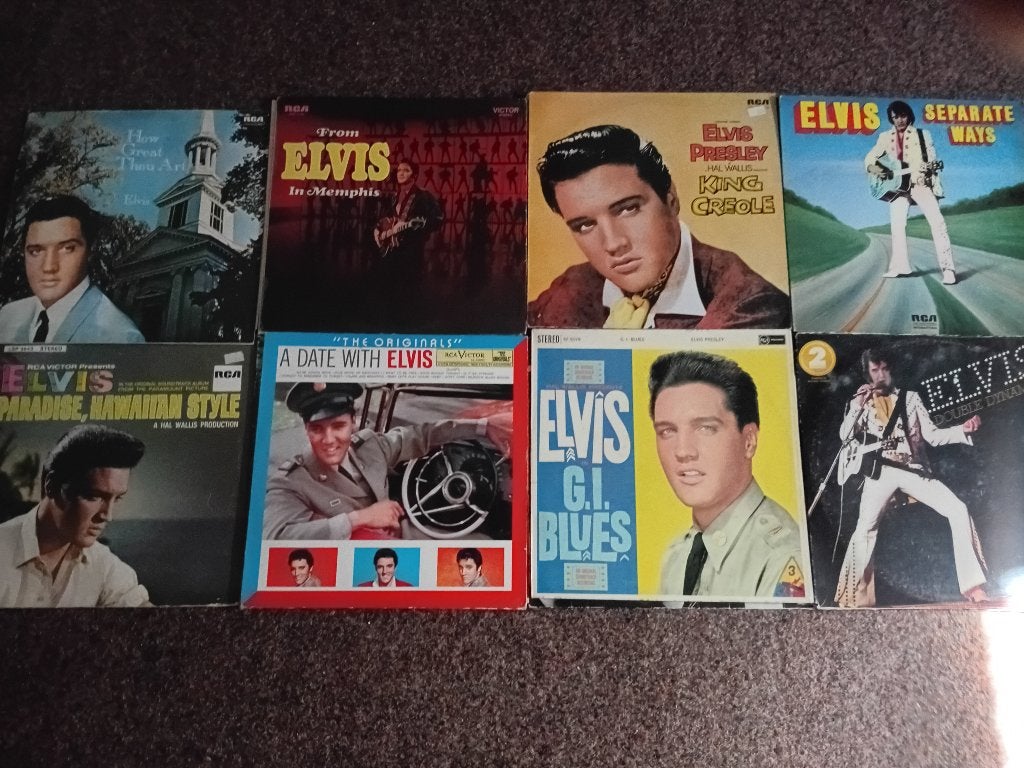 Elvis lp's, LP, Gebruikt, Pop, Ophalen of Verzenden