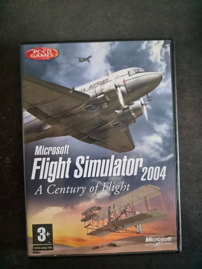 Flight simulator  2004 voor pc, Ophalen, Gebruikt, 1 speler, Vanaf 3 jaar