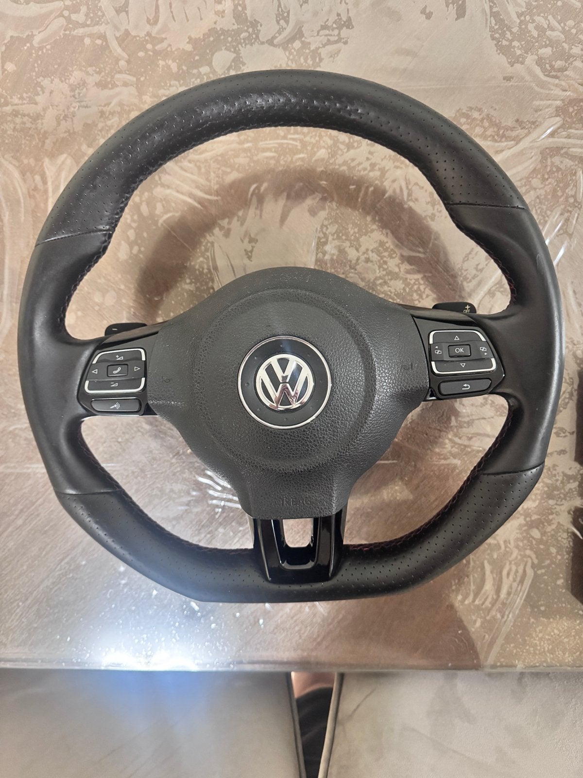 VW Golf 6 GTI & R-Line Stuurwiel - Origineel en Compleet, Auto-onderdelen, Ophalen of Verzenden, Gebruikt, Volkswagen