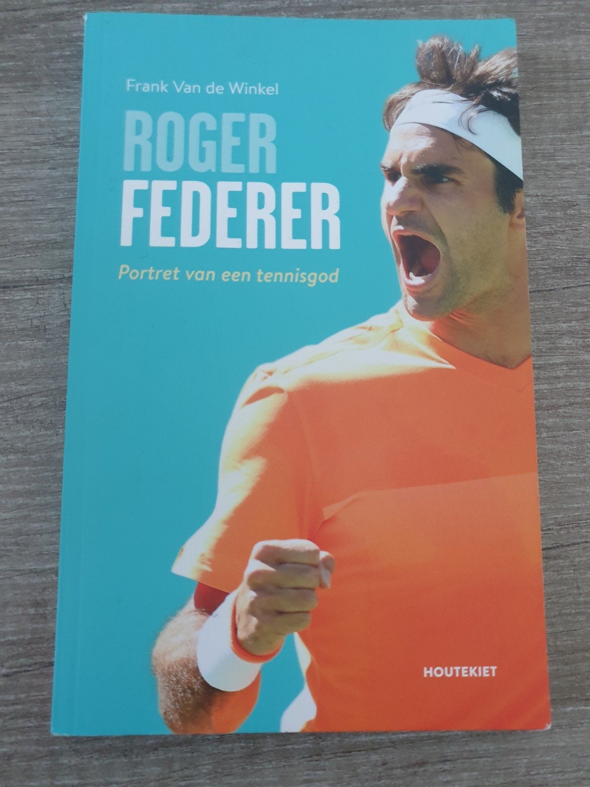 Roger Federer Portret van een tennisgod - Frank Van de Winke, Ophalen of Verzenden, Gelezen, Frank Van de Winkel
