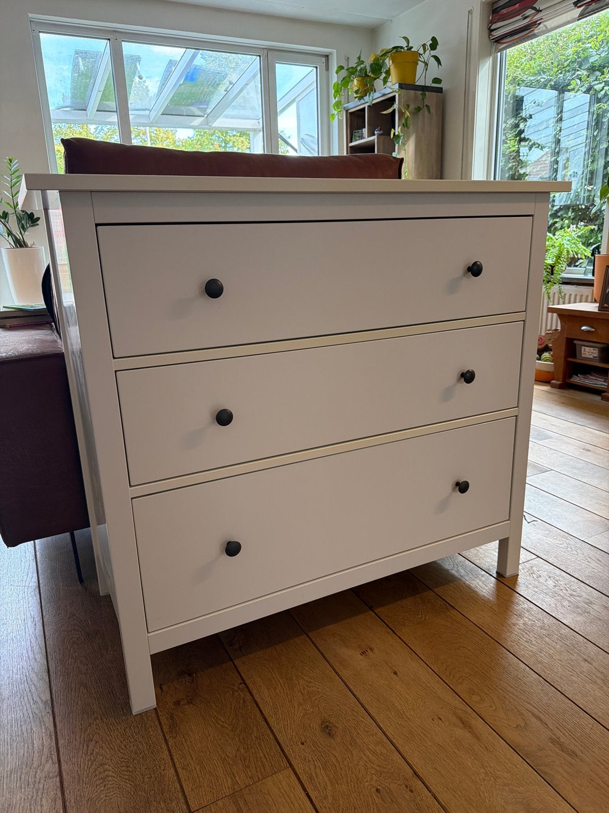 Ikea Hemnes ladekast - Zo goed als nieuw, Ophalen, 100 tot 150 cm, Zo goed als nieuw, 3 of 4 laden