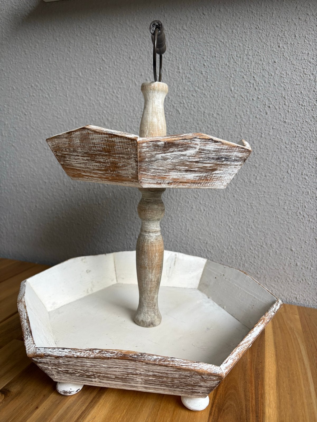 Decoratieve Etagere Hout - Landelijke Stijl, Ophalen, Gebruikt