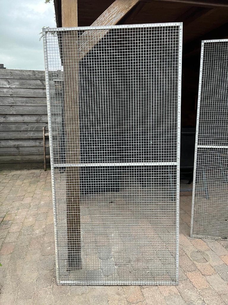 gaaspanelen aluminium met dubbel gaas (2 stuks), Tuin en Terras, Ophalen, Minder dan 10 meter