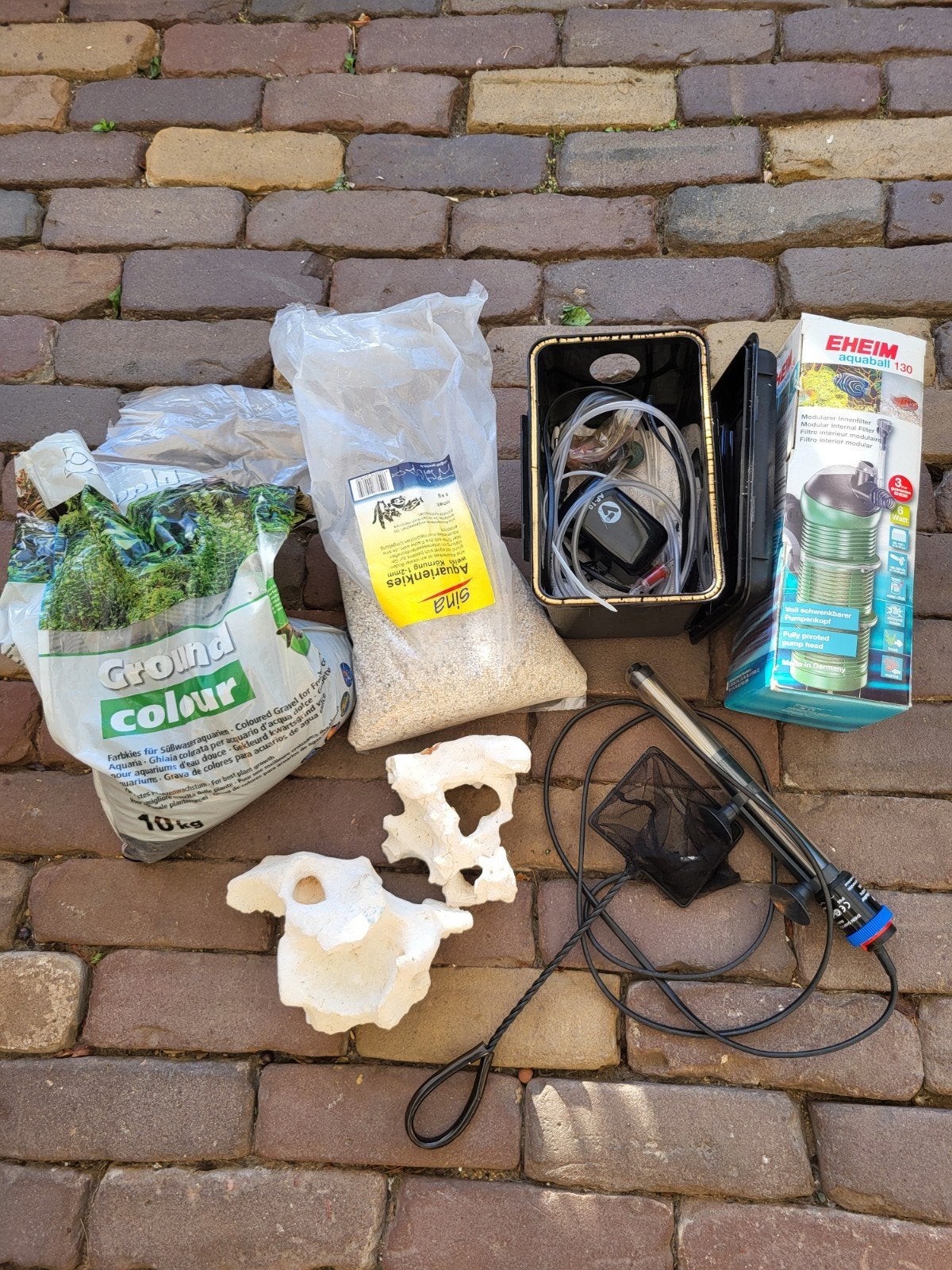 Aquarium accessoires, Ophalen, Leeg aquarium