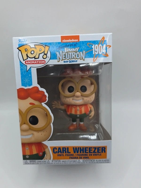 Funko Pop Jimmy Neutron Carl Wheezer #1904, Nieuw, Ophalen of Verzenden, Funko Pop, Funko Pop