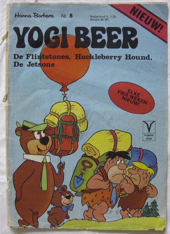 1976 Yogi Beer - Hanna Barbera Nr 8 De Flintstones / Jetsons, Boeken, Hanna Barbera, Europa, Meerdere comics, Ophalen
