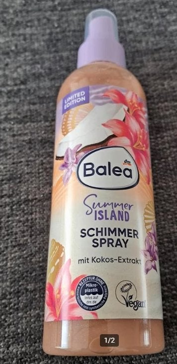 Balea Summer Island Schimmer Spray - Nieuw!, Sieraden, Tassen en Uiterlijk, Uiterlijk | Lichaamsverzorging, Ophalen of Verzenden