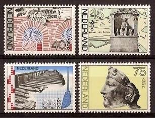 Nederland NVPH nr 1133/6 postfris Zomerzegels 1977, Ophalen of Verzenden, Na 1940, Postfris