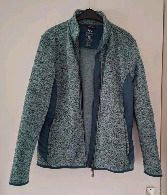 Human Nature Fleece Vest - Maat XL, Blauw, Maat 46/48 (XL) of groter, Ophalen of Verzenden, Zo goed als nieuw