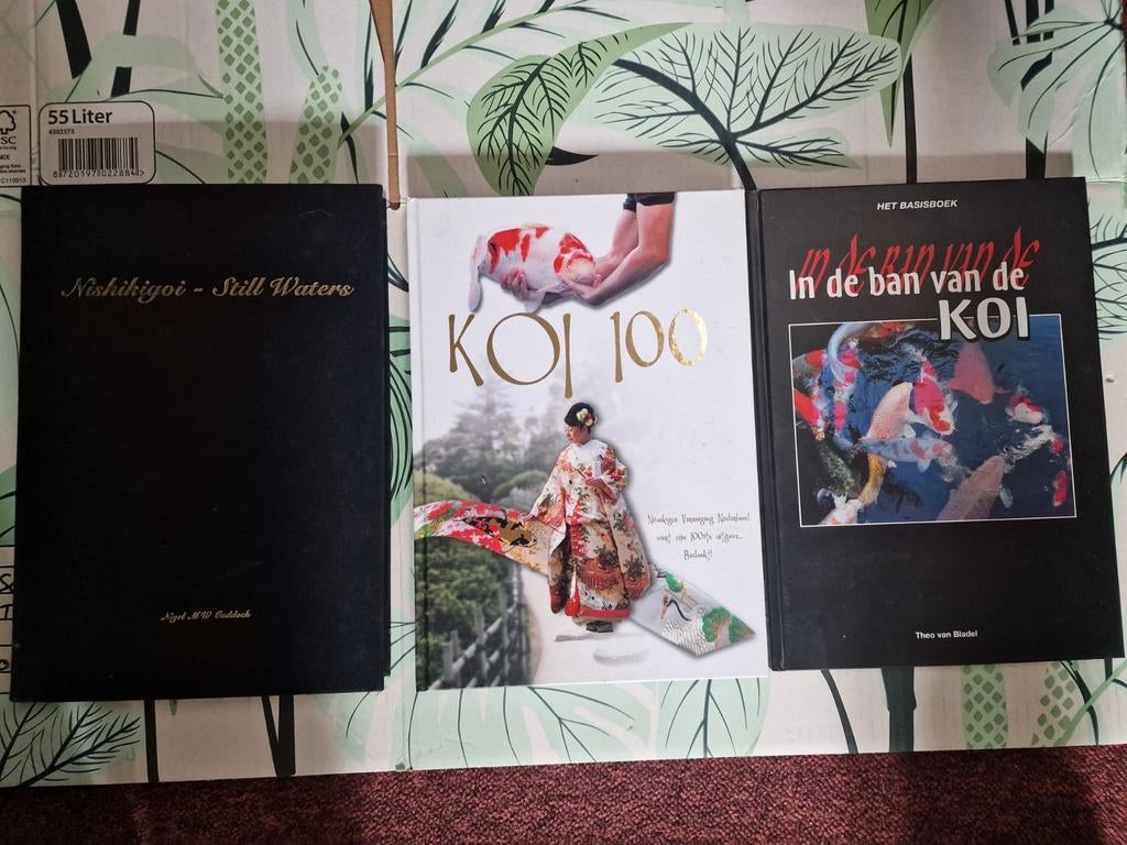 7 mooie Koi boeken, Ophalen of Verzenden