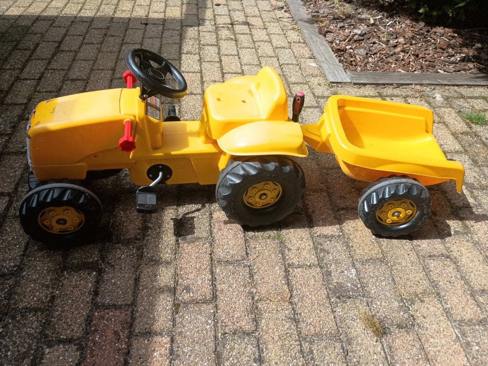 Leuke tractor, Kinderen en Baby's, Speelgoed | Buiten | Skelters, Ophalen, Gebruikt, Overige merken