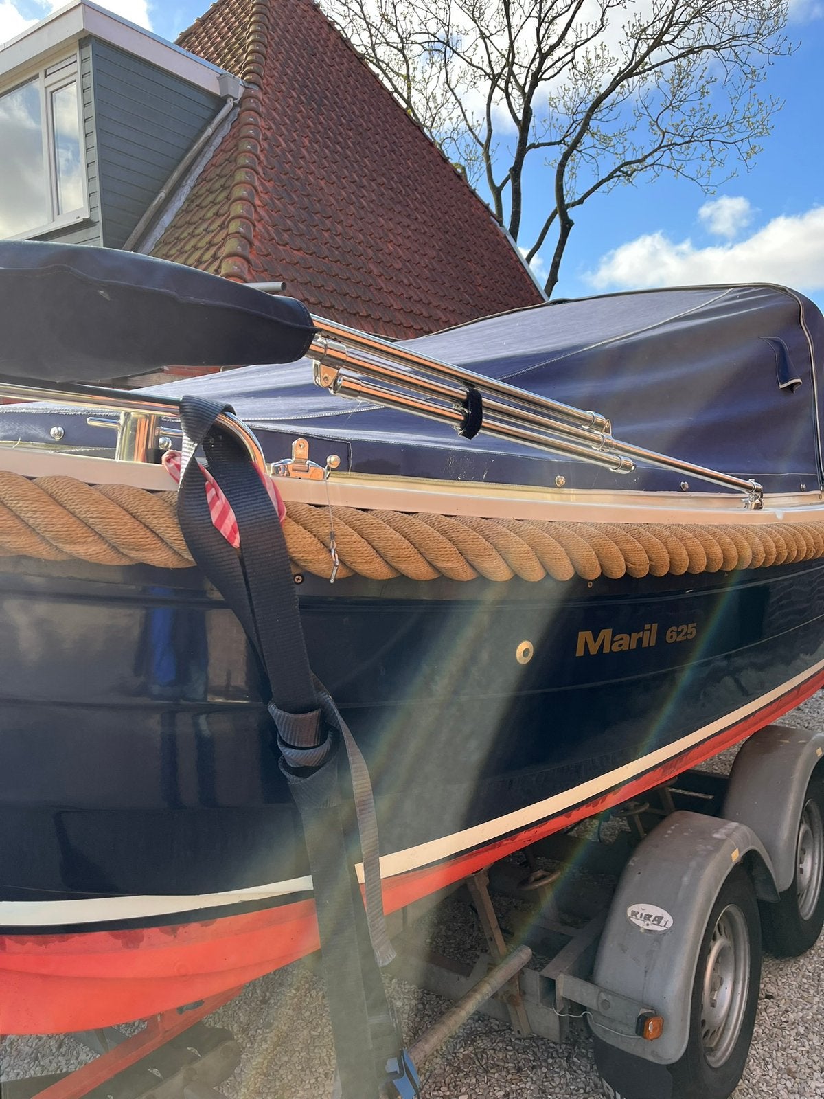 Maril 625 met nieuwe boegschroef, Watersport en Boten, Sloepen, Ophalen of Verzenden, Zo goed als nieuw, Maril, Boegschroef