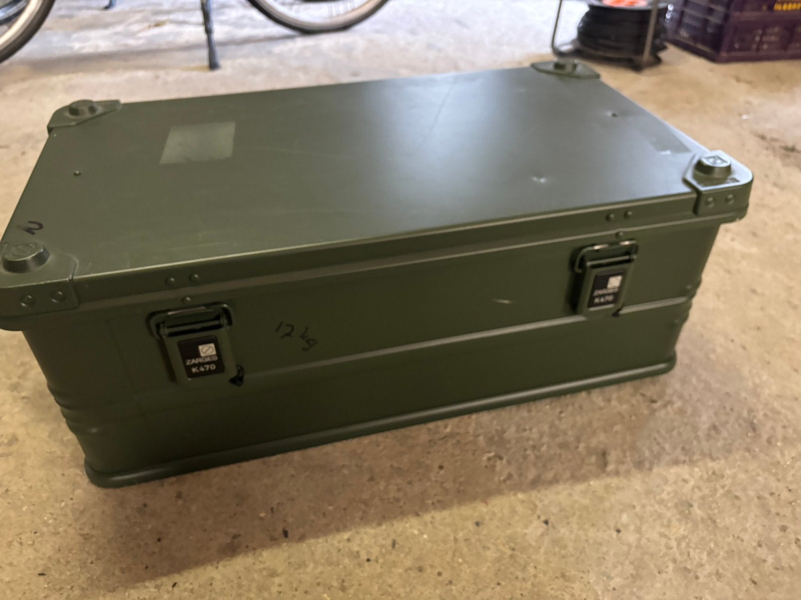 Zarges K470 aluminium transportkist 4wd, Ophalen of Verzenden, Gebruikt, 50 tot 100 cm, Minder dan 50 cm