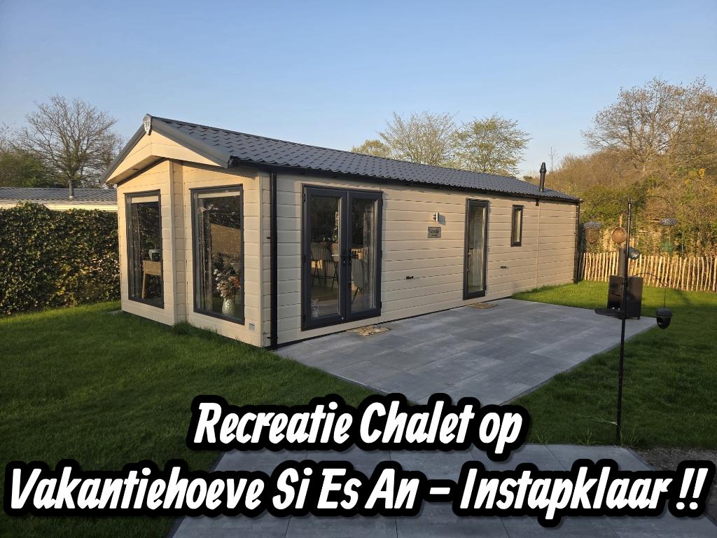 Recreatie chalet op Vakantiehoeve Si-Es-An / Instapklaar, Tot en met 4