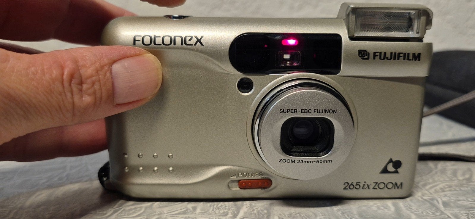 Fujifilm Fotonex 265ix Zoom APS camera – getest & werkend in, Ophalen of Verzenden, Compact, Fuji