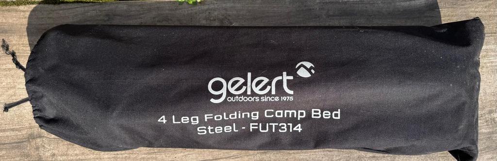 Kampeer bed, Ophalen of Verzenden, Zo goed als nieuw, Campingstoel
