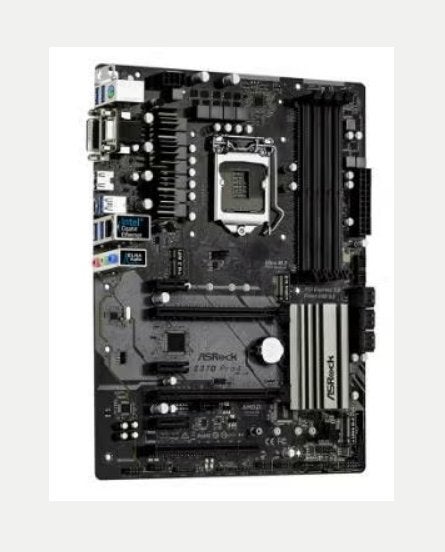 Asrock Z370 Pro 4 met LGA 1151, Ophalen of Verzenden, Gebruikt, DDR4