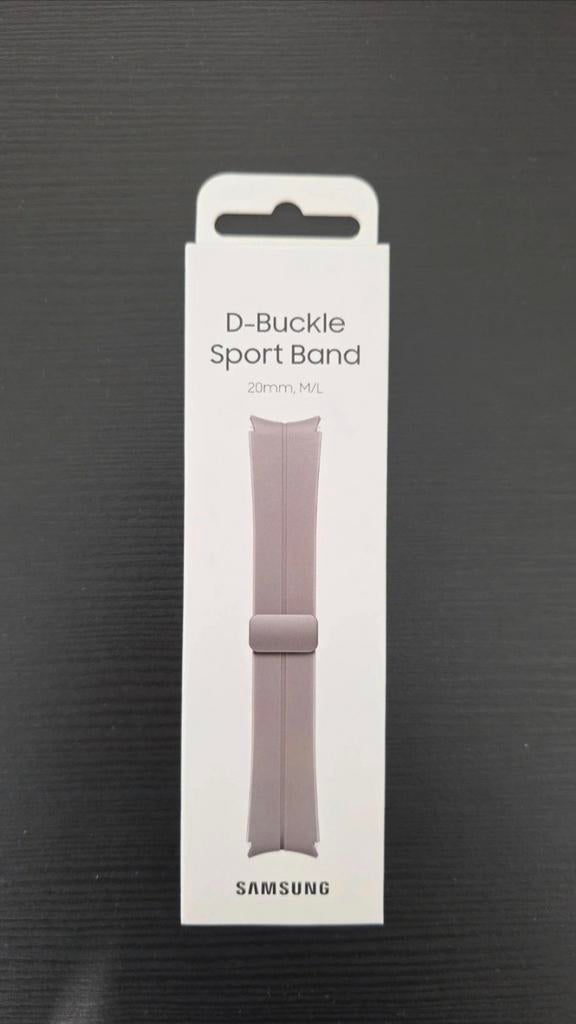 Nieuw Samsung D-Buckle Sport Band 20mm M/L, Bandje, Verzenden, Nieuw, Samsung Galaxy Watch Series