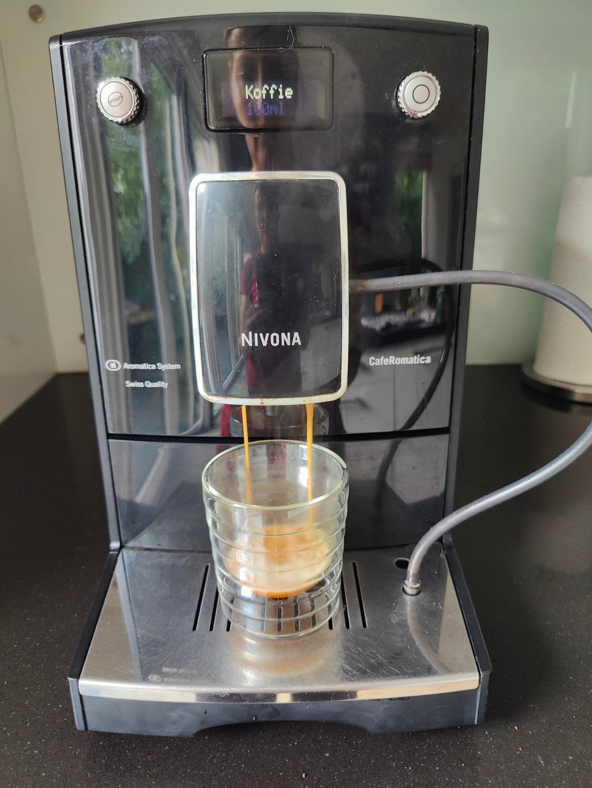 Nivona CafeRomatica NICR 757 (Type 607) – met jonge zetgroep, Ophalen, Koffiemachine