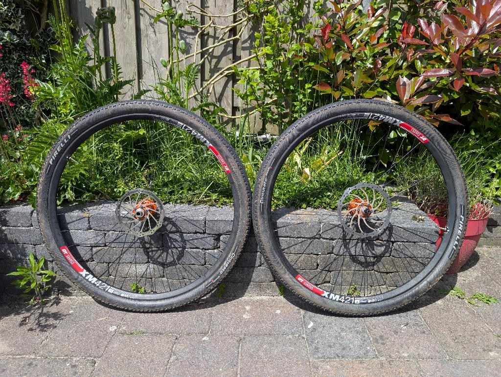 Chris King / DT Swiss 29er wielset  / Handgespaakt (mtb), Wiel, Gebruikt, Gravelbike, Ophalen of Verzenden