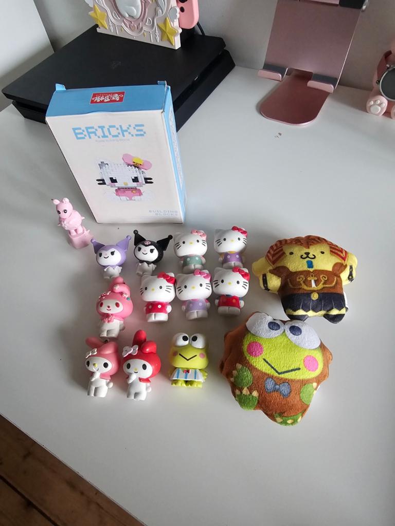 Hello Kitty & Sanrio figuren, sleutelhangers en knuffels, Ophalen of Verzenden, Gebruikt, Meisje