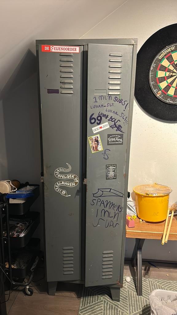 Locker kast, Ophalen of Verzenden, Gebruikt