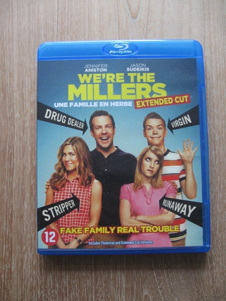 Blu-ray We're The Millers Jason Sudeikis Jennifer Aniston, Engels, Nederlands, Film, Ophalen of Verzenden