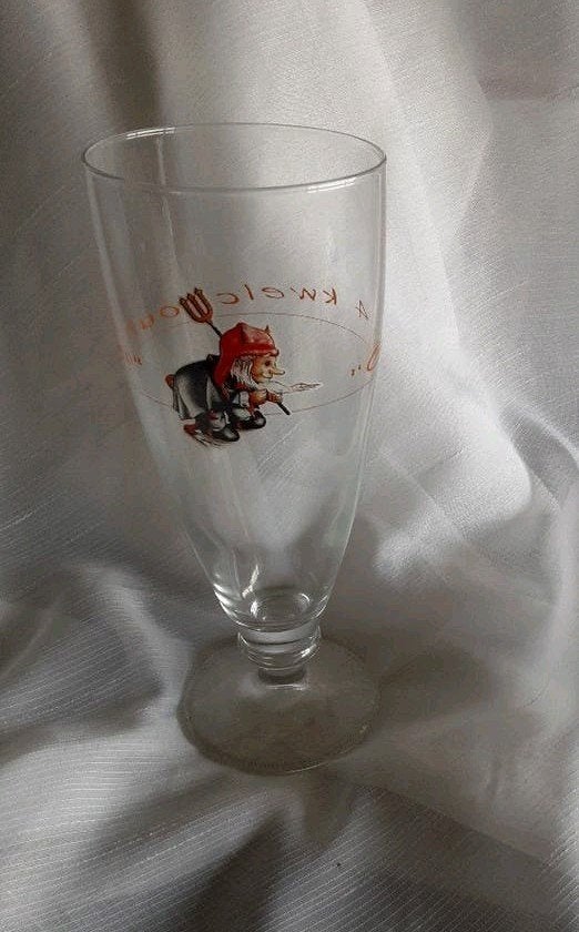 LA CHOUFFE, go 4 kwelchouffe glas, Ophalen of Verzenden, Zo goed als nieuw, Bierglas
