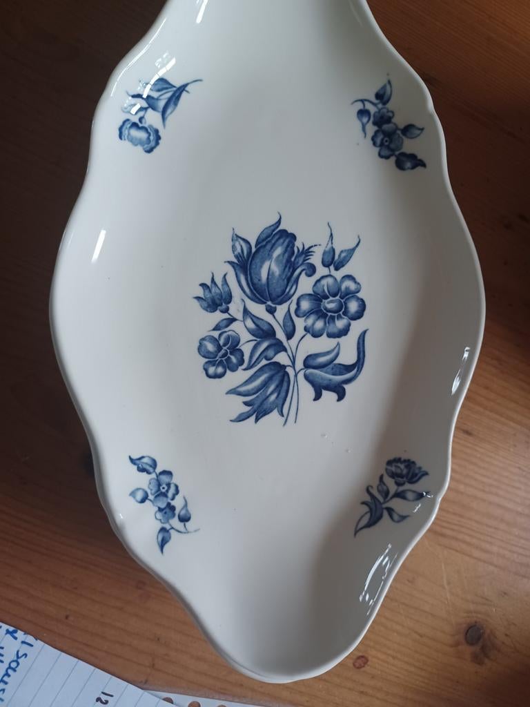 5 vleesschaaltjes  bouquet bleu regout, Ophalen of Verzenden