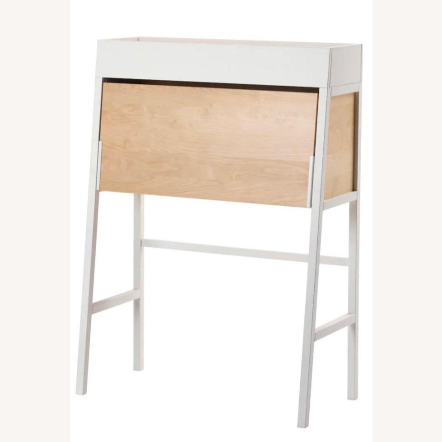 IKEA PS 2014 bureau / secretaire wit, Ophalen, Zo goed als nieuw