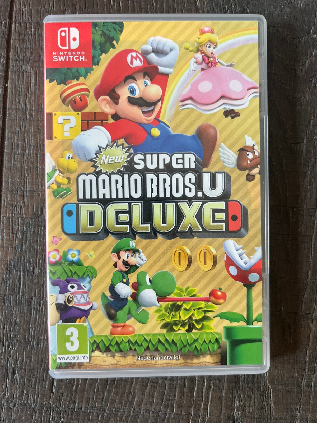 New Super Mario Bros U Deluxe Nintendo Switch, Spelcomputers en Games, Ophalen of Verzenden, Zo goed als nieuw, Platform, 3 spelers of meer