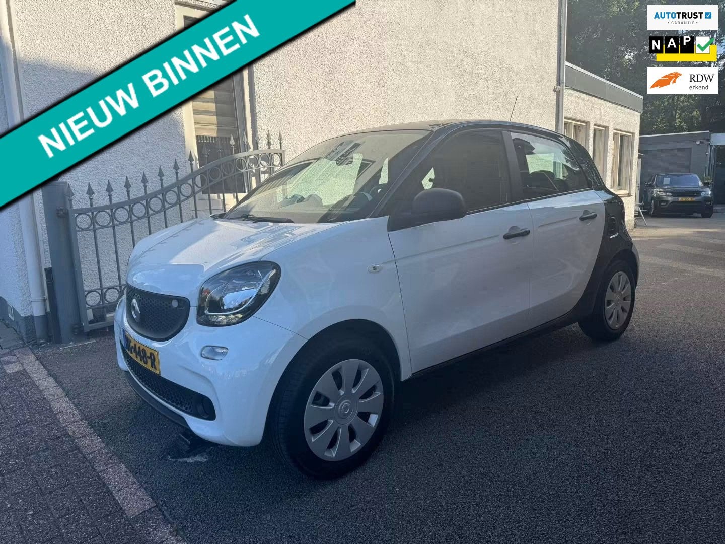 Smart Forfour 1.0 Pure | Automaat | Airco | 80 DKM NAP, Auto's, Smart, Automaat, Gebruikt, 4 stoelen, Origineel Nederlands