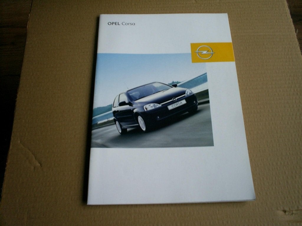 Opel Corsa 11 / 2002 68 pag., Verzenden, Zo goed als nieuw, Opel