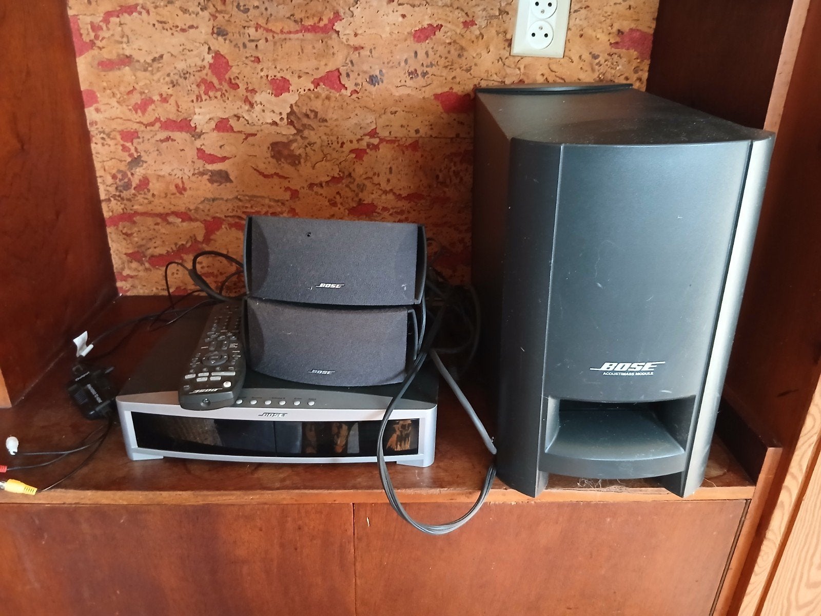 Bose 3-2-1 III Home Cinema Set met DVD-speler, Overige merken, Gebruikt, 2.1-systeem, 70 watt of meer