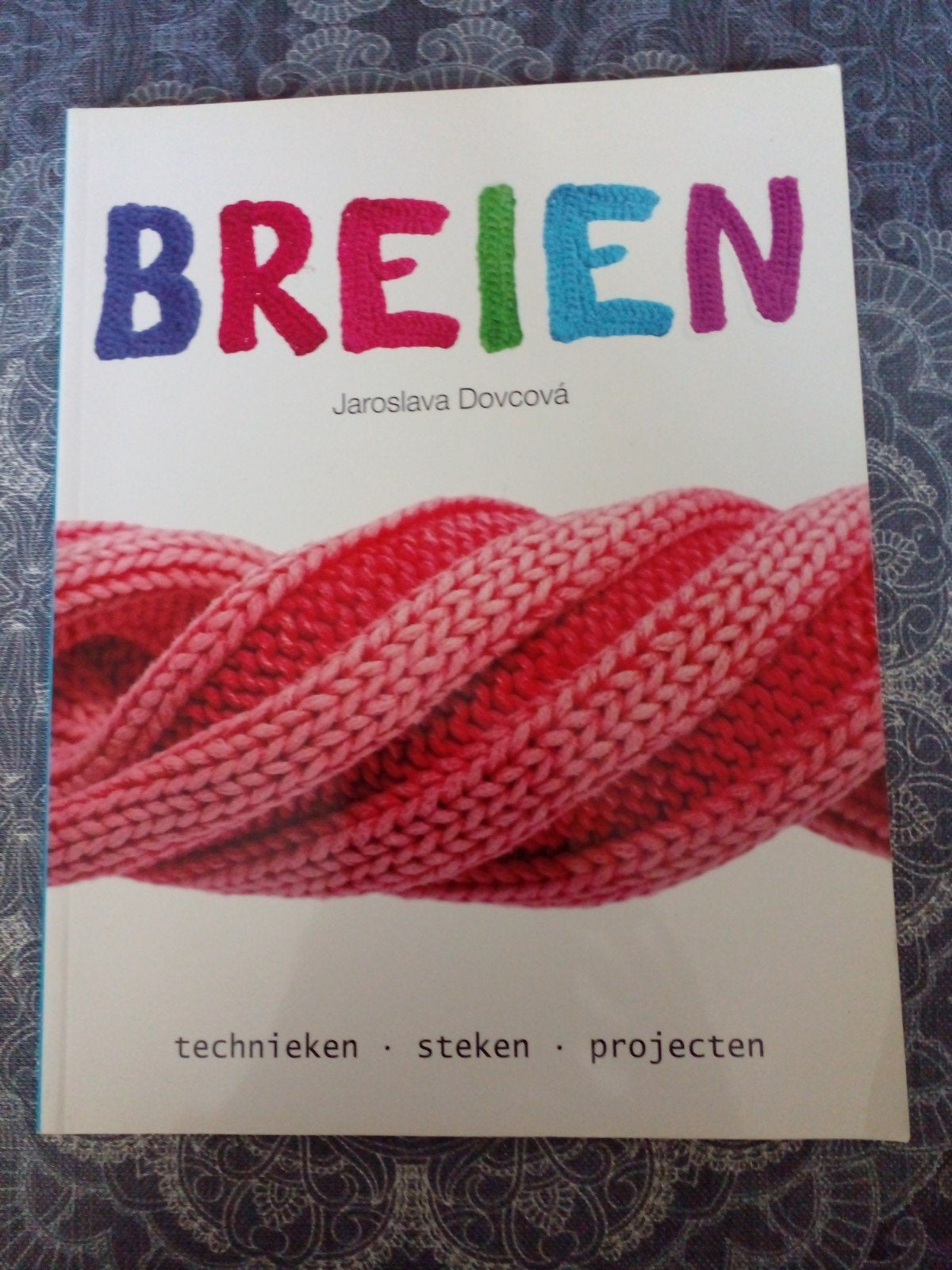 Breien: Technieken, Steken, Projecten - Jaroslava Dovcová, Verzenden, Zo goed als nieuw, Breien, Patroon of Boek